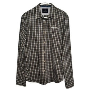 Scotch‎ and Soda Denim Button Down Shirt Amsterdam Couture Size Large